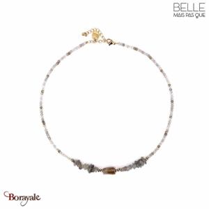 Collier Belle mais pas que, Collection: Kelly Labradorite et hématite KELL-C5