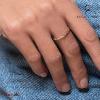 Bague, La Garçonne Diamant Femme, collection Etats d'âme, Taille 52