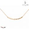 Collier La Garçonne Diamant Etats d'âme doré champagne 26700009