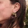 Boucles d'oreilles Atelier D'Emma Et Chloé Cassia doré CASSIA-OR-BOX
