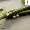 Boucles d'oreilles en acier Merveilles du monde