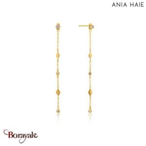 Bohemia dream, Boucles d'oreilles Argent plaqué Or 14 carats ANIA-HAIE E016-06G