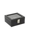 Coffret boite 6 montres, Friederich 1923 serie Infinity, noir 26126-9