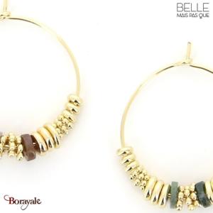 Boucles d'oreilles -Belle mais pas que- collection Noa BO9 NOA-BO9