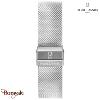 Bracelet de Montre Pierre Lannier Acier milanais argenté 20 mm