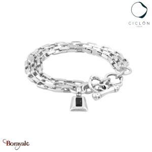 Bracelet Ciclon 1998 Très chic métal plaqué argent 925° CI231107-01-0