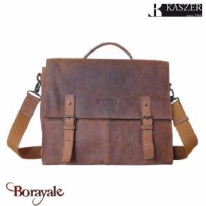Cartable Serviette kaszer collection Nevada en cuir de vachette 20833-C6