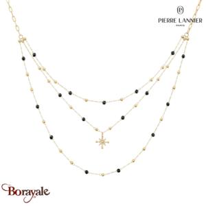 Collier Australe Pierre Lannier BJ22A8231 acier poli de couleur or