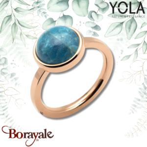 Bague apatite, Collection: Cabochon YOLA Taille 56