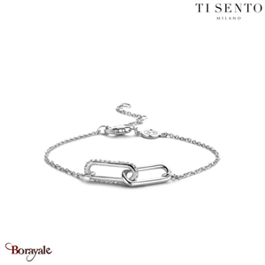 Bracelet TI Sento Collection : Milano Argent plaqué Or 2960ZI