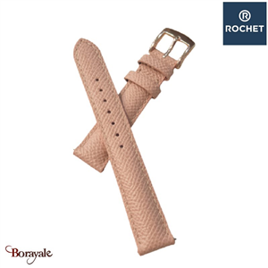 Bracelet Rochet France Danielli 14 mm de couleur : rose poudré 3321430A