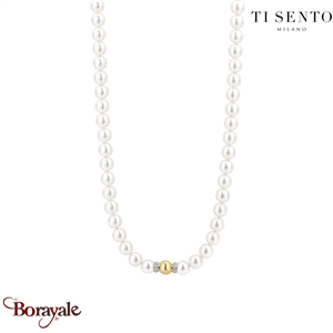 Collier TI Sento Perles femme 34112YP-42