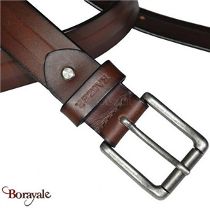 Ceinture kaszer collection Indiana en cuir de buffle 577804-C6