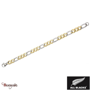 Bracelet All Blacks bijoux Homme acier 682277