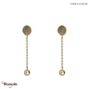 Boucles d'oreilles Clio Atelier d'Emma et Chloé CLIO-OR-LAB