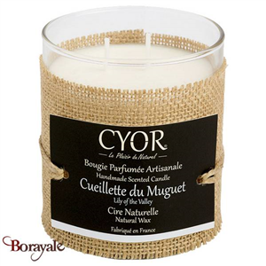 Grande Bougie Parfumée CYOR Cueillette du Muguet: Made in France