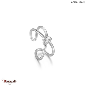 Forget Me Knot, Bague Argent plaqué rhodium  ANIA-HAIE R029-02H