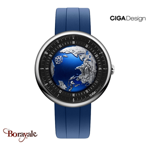 Montre Ciga Design Blue Planet II - 46mm Femme U033-SU01-W6U