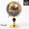 Map Monde Philéas 34 cm Noir et Or - Home Edelweiss JD840