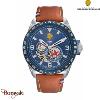 Montre Patrouille de France ATHOS 6 bleu cuir marron 668152