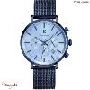 Montre PIERRE LANNIER Collection BARON Cadran Bleu Bracelet Acier Milanais Bleu