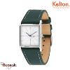 Montre KELTON Astre Argent Epsom Green quartz Unisexe 9123452
