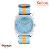 Montre KELTON RC 2 Nato bleu et orange quartz Unisexe 9122452