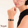 Montre Rosefield Oval Or Noir Femme OVBGLG-OV18