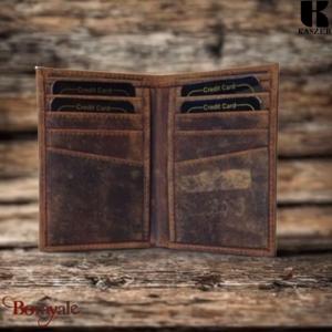 Porte cartes KASZER collection Oregon Marron naturel 514304-MC6