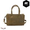 Sac à main mini Bear Design en Cuir de vachette brut Brut Collection : brut