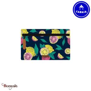 Pochette large (Avant) Calle Serrano en Polyester tressé CABAIA