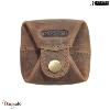 Porte monnaie crapaud KASZER collection Oregon Marron naturel 520004-MC6