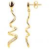 Boucles d'oreilles, Gemstar Brand Femme, collection Borayale plaqué Or