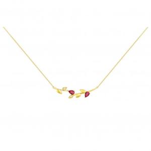 Collier Gemstar Brand, collection : Plaqué OR Femme