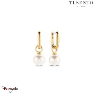 Boucles d'oreilles TI Sento Perles femme 7848PW