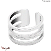 Bague Pierre Lannier Ariane acier argenté sans nickel BJ07A3103