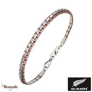 Bracelet All Blacks bijoux Homme acier 682242