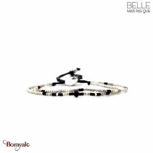 Bracelet Belle mais pas que, Collection: Velours noir B-1955-VENO