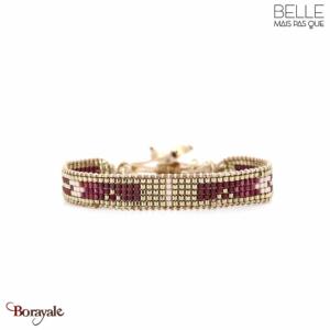 Bracelet Belle mais pas que, Collection: Indian pourpre B-2028-INDI