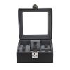 Coffret boite 6 montres, Friederich 1923 serie Infinity, noir 26126-9