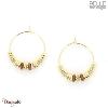 Boucles d'oreilles -Belle mais pas que- collection Noa BO8 NOA-BO8