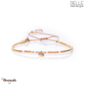 Bracelet -Belle mais pas que- collection Peach Nougat B-1828-NOUGA