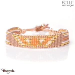 Bracelet -Belle mais pas que- collection Peach Nougat B-1889-NOUGA