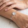 Bracelet LUNELIA Pierre Lannier BJ30A1111 acier poli de couleur argent