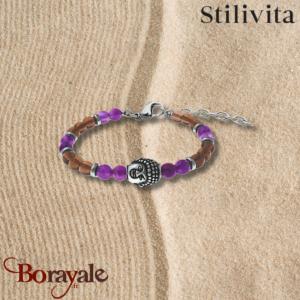 Bracelet Stilivita, Collection : Médecine Naturelle, vertus : Anti addiction