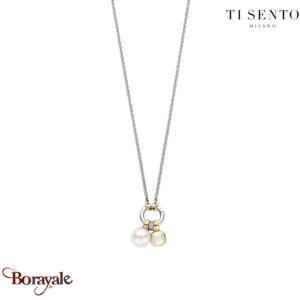Collier TI Sento Perles femme 34114YP/42
