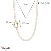Collier TI Sento Perles femme 3993PW/110