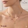 Collier AUSTRALE Pierre Lannier BJ22A4231 acier poli de couleur or