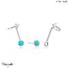 Turning Tide, Bague oreilles Argent plaqué rhodium  ANIA-HAIE E027-03H