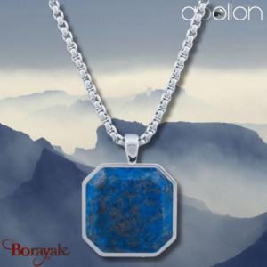 Collier Apollon acier Homme  HA-461